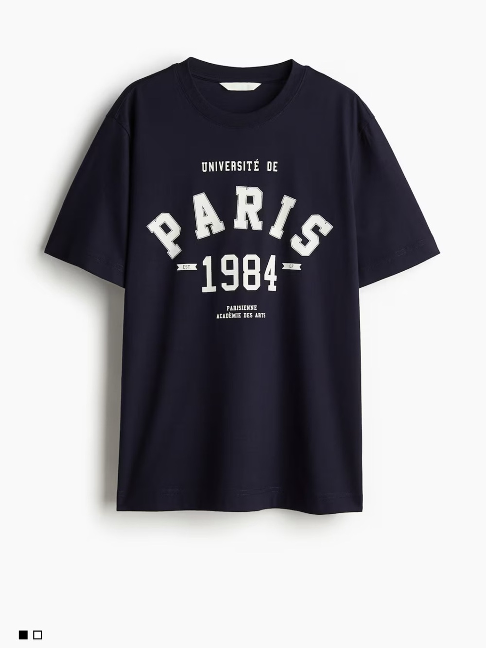 H&M women’s graphic Paris tee medium